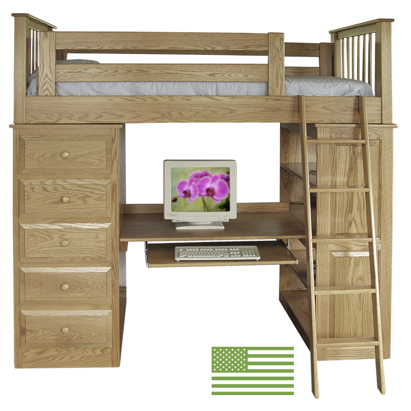 Amish Sidney Loft Bed